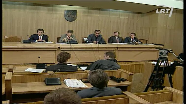 Panoramos archyvai. Lenkų organizacijų vadovų spaudos konferencija