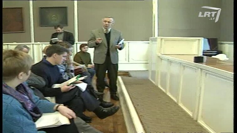 Panoramos archyvai. Spaudos konferencija apie „Lietuvos akcinį inovacinį banką“