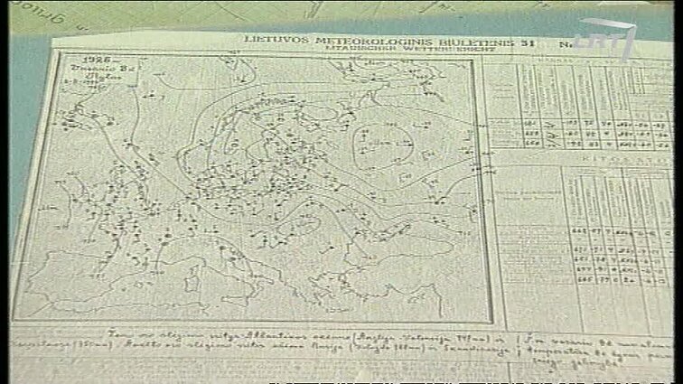 Panoramos archyvai. Meteorologijai 70 metų