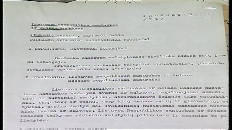 Panoramos archyvai. Šeimos kodeksas
