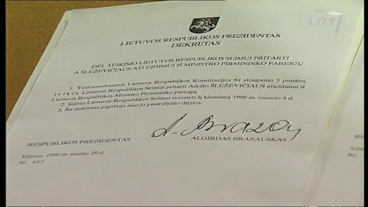 Panoramos archyvai. Prezidento sprendimai