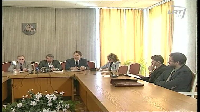 Panoramos archyvai. Spaudos konferencija apie sveikatos ir socialinę politiką