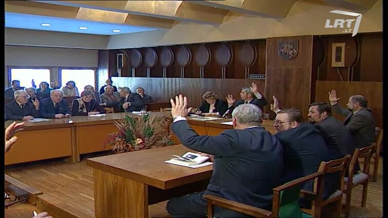 Panoramos archyvai. LDDP frakcijos posėdis