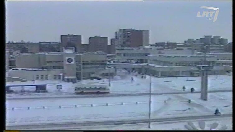 Panoramos archyvai. Visagine sulaikyta nusikaltėlių grupė