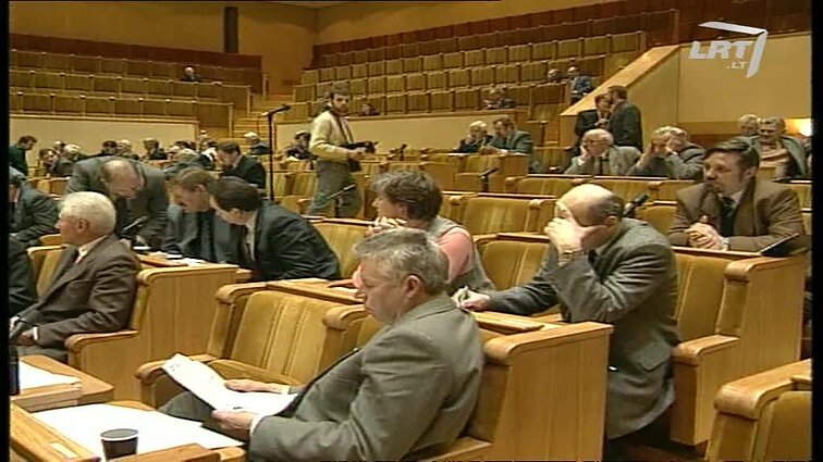 Panoramos archyvai. LDDP prezidiumo posėdis