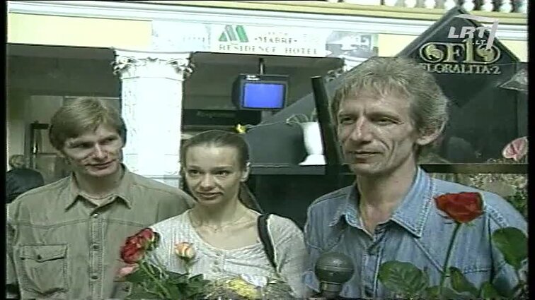 Panoramos archyvai. Eglė Špokaitė ir Edvardas Smalakys sugrįžo iš Japonijos