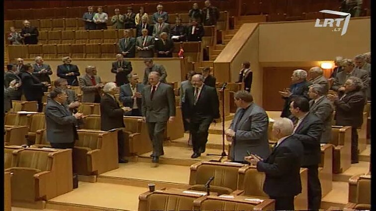 Panoramos archyvai. Danijos parlamento delegacija