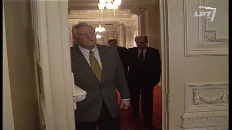 Panoramos archyvai. Naujasis Lietuvos banko valdybos pirmininkas