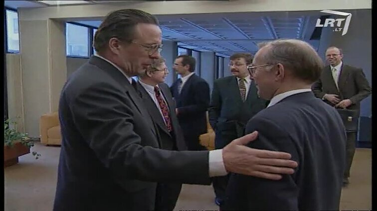 Panoramos archyvai. Egidijaus Bičkausko susitikimas su ambasadoriais