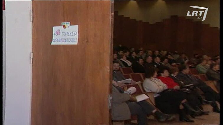 Panoramos archyvai. Socialdemokratų partijos konferencija