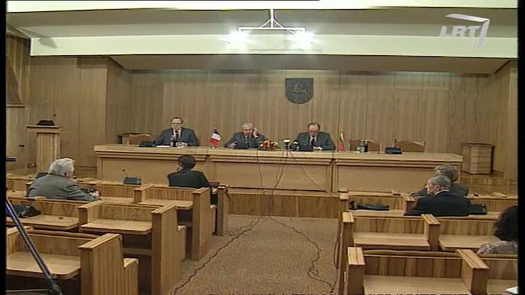 Panoramos archyvai. Č.Juršėnas ir R.Monory apie Rusijos ir Baltarusijos sutartį