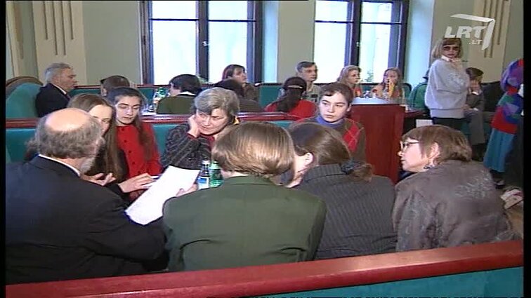Panoramos archyvai. Stasio Vainiūno pianistų konkursas