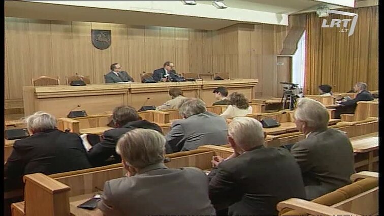 Panoramos archyvai. Česlovas Juršėnas apie mitingą ir rinkimus