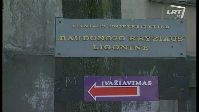 Panoramos archyvai. Sumuštas ligoninės vyr. gydytojas Gediminas Degutis