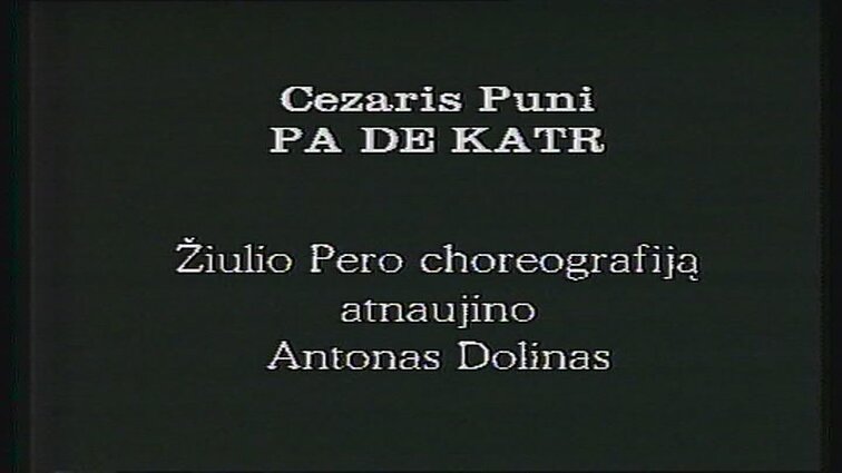 C. Puni. Choreografinė kompozicija