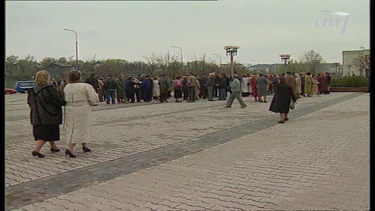 Panoramos archyvai. Lenkų sąjungos piketas