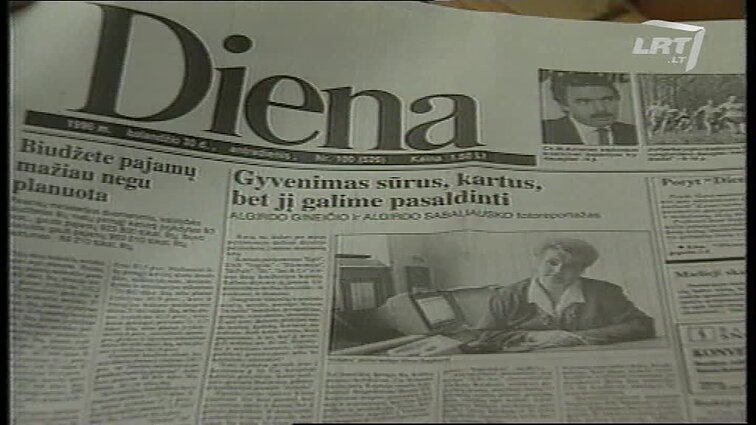 Panoramos archyvai. Publikacija „Dienoje“