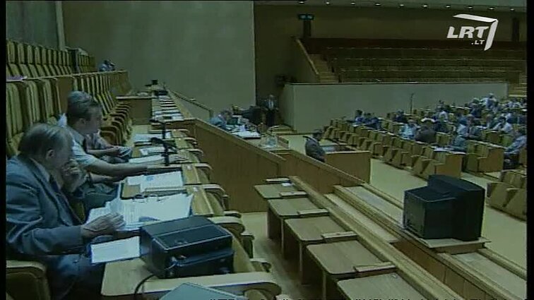 Panoramos archyvai. Visuomenės Informavimo įstatymas Seime