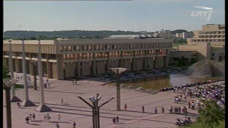 Panoramos archyvai. Lenkų protesto mitingas
