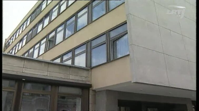 Panoramos archyvai. Spaudos konferencija Lietuvos banke, teismo byla