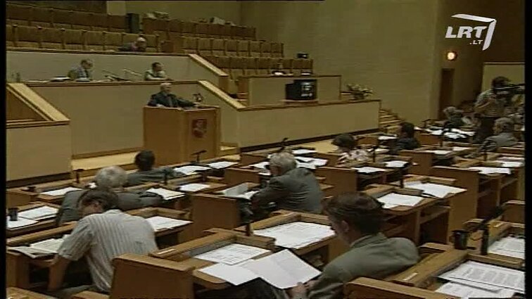 Panoramos archyvai. Vyriausybės pusvalandis Seime