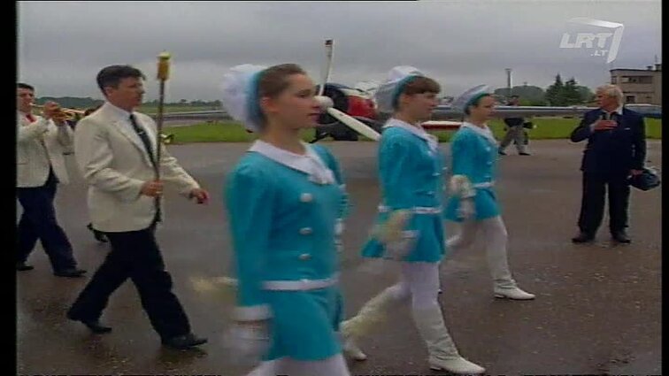 Panoramos archyvai. Aviacijos šventė Kaune