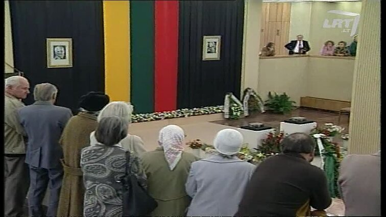 Panoramos archyvai. Pagerbtas Stepono Kairio ir Kipro Bielinio atminimas Seime