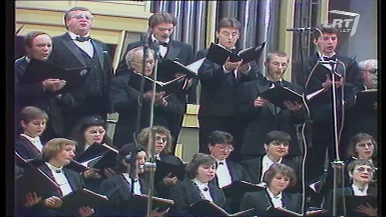 Panoramos archyvai. Choro „Vilnius“ laimėjimas