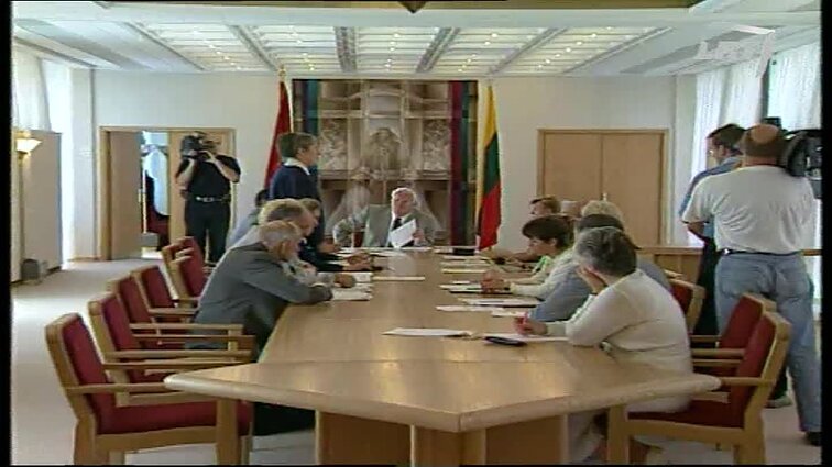 Panoramos archyvai. Vaikų reikalų taryba pas Prezidentą