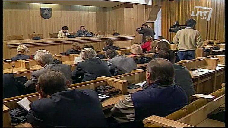 Panoramos archyvai. Vytauto Landsbergio spaudos konferencija