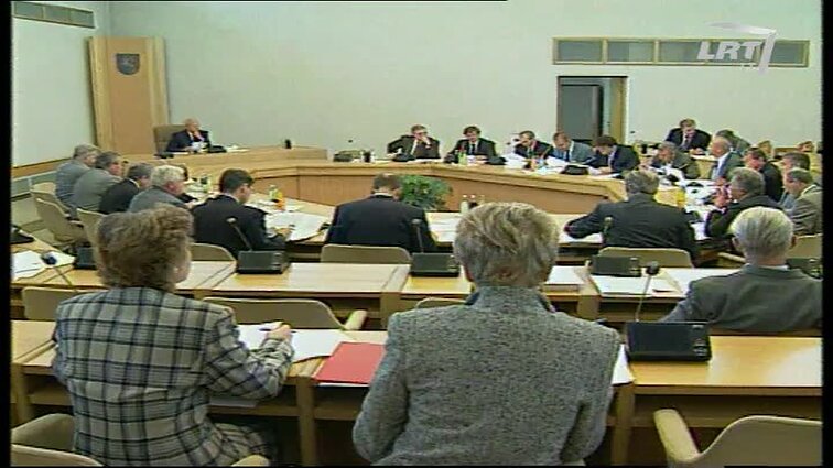 Panoramos archyvai. Vyriausybės posėdis
