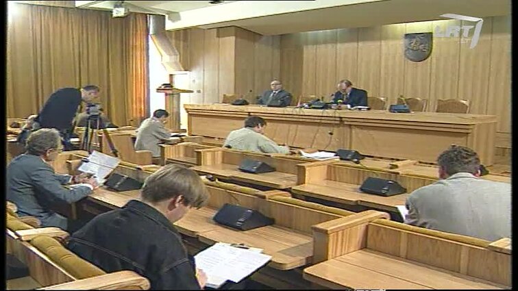 Panoramos archyvai. Česlovo Juršėno spaudos konferencija