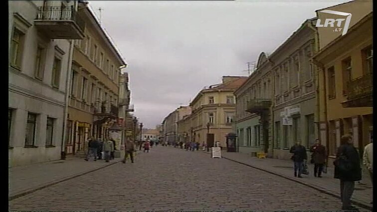Panoramos archyvai. Julijaus Slavino pastatai Kaune