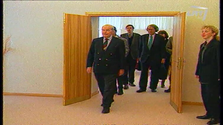 Panoramos archyvai. Vokietijos KDP/KSS frakcijos Bundestago garbės pirmininkas