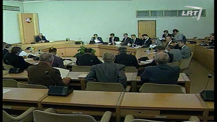 Panoramos archyvai. Vyriausybės posėdyje socialinio draudimo fondo biudžetas