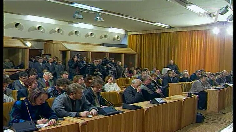 Panoramos archyvai. Rinkimų nugalėtojų spaudos konferencija