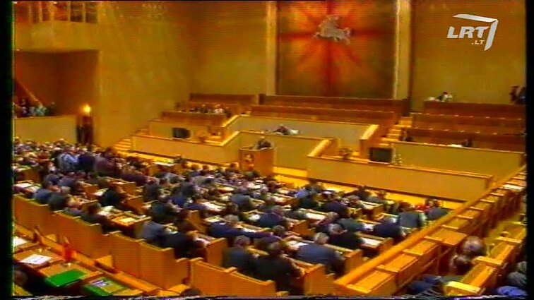 Panoramos archyvai. Paskutinis IV-ojo Seimo posėdis