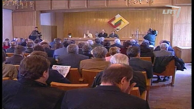 Panoramos archyvai. LDDP Tarybos posėdis