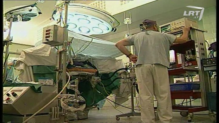 Panoramos archyvai. Širdies transplantavimo operacija Juozui Lukšiui