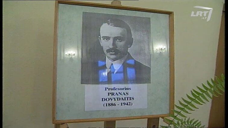 Panoramos archyvai. Profesoriaus Prano Dovydaičio 110-osios metinės