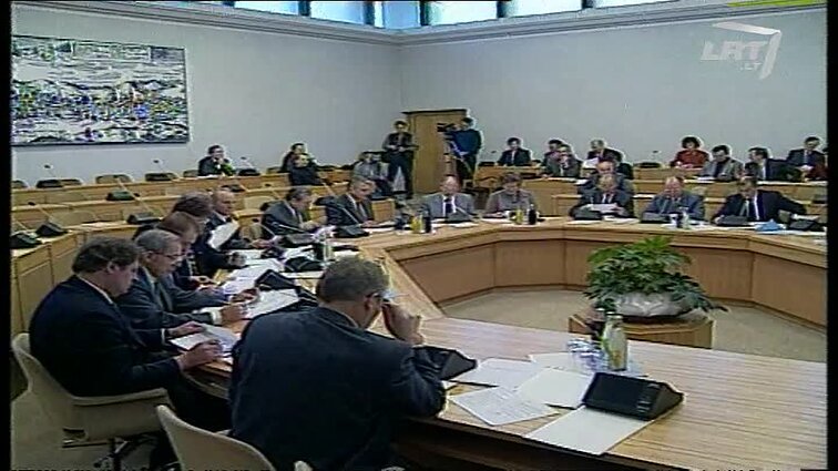 Panoramos archyvai. Vyriausybės posėdis