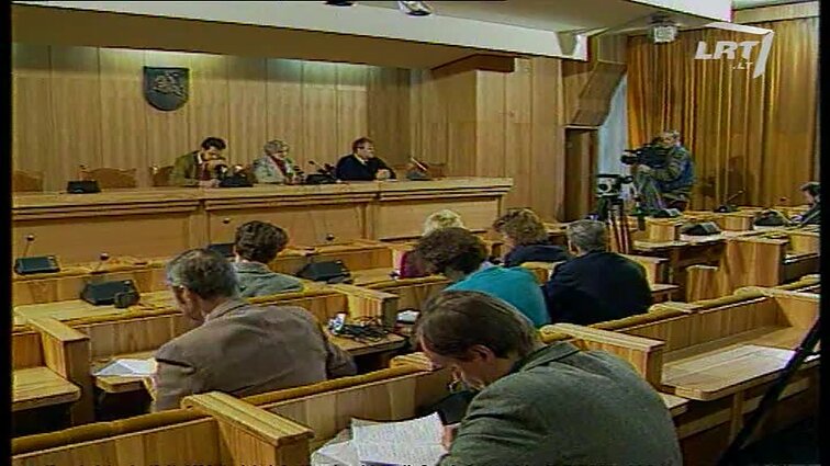 Panoramos archyvai. Elvyros Kunevičienės spaudos konferencija