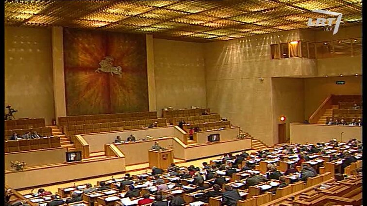 Panoramos archyvai. 8-osios Vyriausybės programos pateikimas Seime