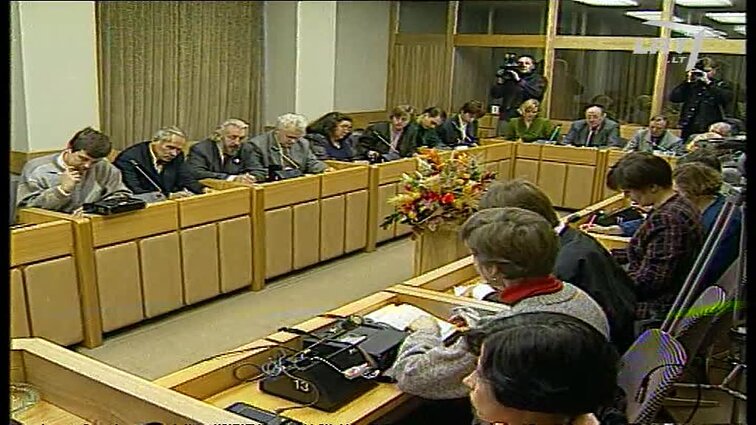 Panoramos archyvai. Mindaugo Stankevičiaus spaudos konferencija