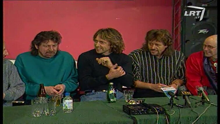 Panoramos archyvai. „Electric Light Orchestra Part II“ muzikantų spaudos konferencija