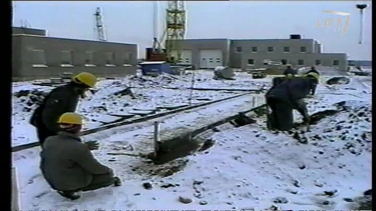 Panoramos archyvai. Būtingės naftos terminalo statybos