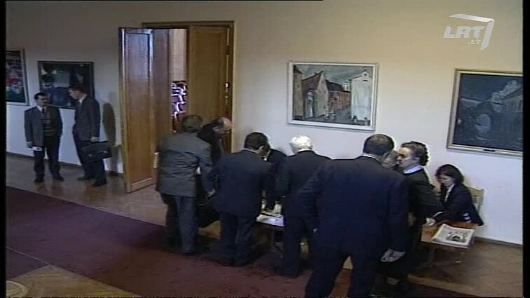 Panoramos archyvai. Krikščionių Demokratų partijos tarybos posėdis