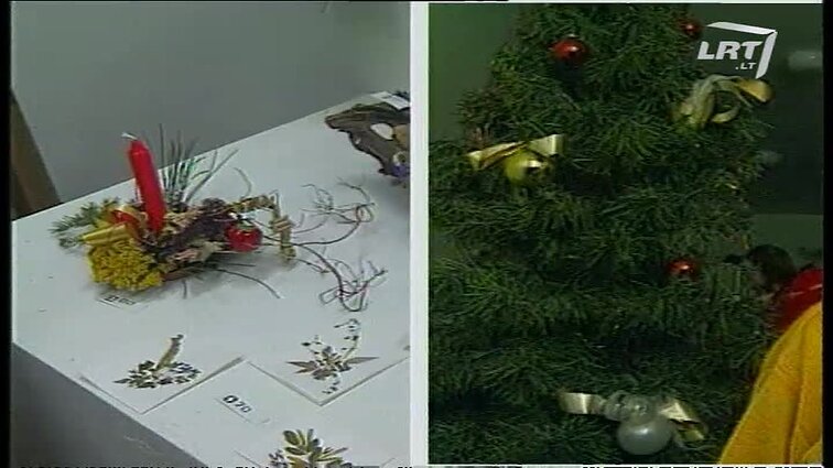 Panoramos archyvai. Kalėdinių puokščių ir gyvūnų paroda