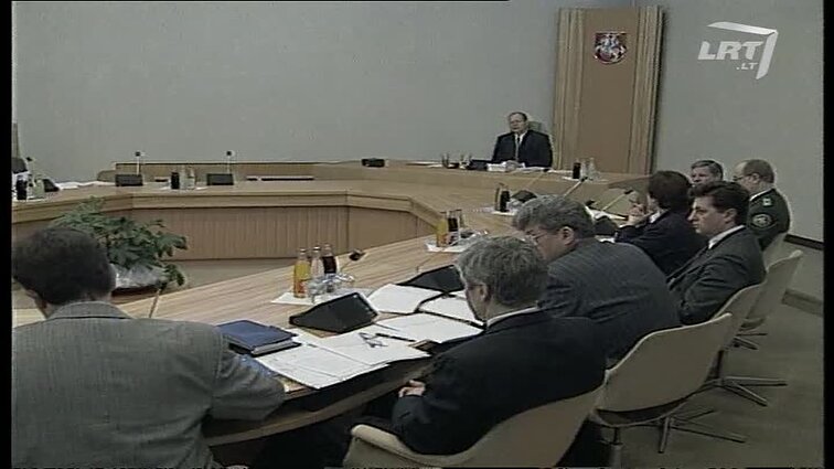 Panoramos archyvai. Vyriausybės posėdis