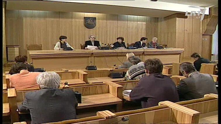 Panoramos archyvai. Spaudos konferencija biudžeto klausimais